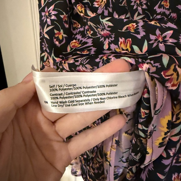 Band Of Gypsies Women’s Floral Mix Print Dress - Picture 6 of 7